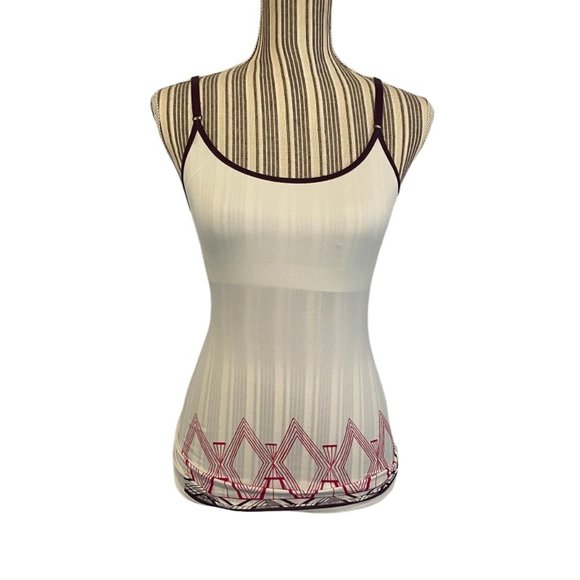 Patagonia Tops - Patagonia White Print Tank Top SZ S